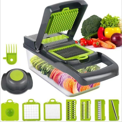 Multifunctional Vegetable Chopper Kitchen Dicer Grater Shredder Set Vegetable Cutter